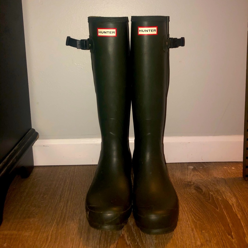 Hunter Boots Olive Green